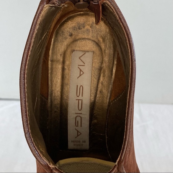 Via Spiga Regal Sienna Nappa Coconut Nubuk - Picture 12 of 16